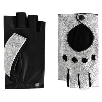 Перчатки Roeckl Fingerless Gloves New Orleans, серебряный