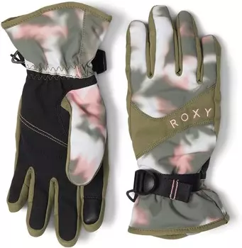 Перчатки Roxy Jetty Gloves, цвет Deep Lichen Green Nimal