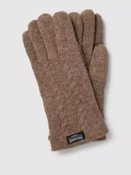 Перчатки с этикеткой EEM, коричневый