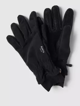 Перчатки с детализацией лейбла модели "STORM" Barts, черный