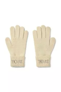 Перчатки с добавлением шерсти TEXTIL Tous, бежевый