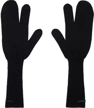 Перчатки с контрастной строчкой L = 8,5 - осталось всего 4 шт MM6 Maison Margiela