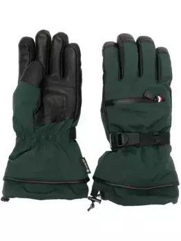 Перчатки с кулиской Moncler Grenoble, зеленый