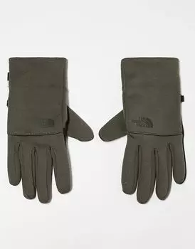 Перчатки с логотипом Etip зеленого цвета The North Face