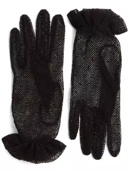 Перчатки с логотипом VLogo Signature Valentino Garavani, черный