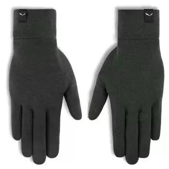 Перчатки Salewa Cristallo Liner, зеленый