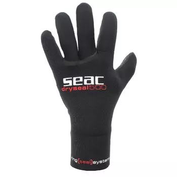 Перчатки SEAC Dryseal 500 5 mm, черный
