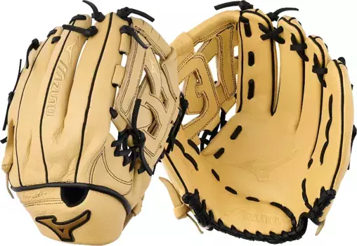 Перчатки серии Youth Prospect Mizuno 11,5 дюймов, цвет Tan/Black