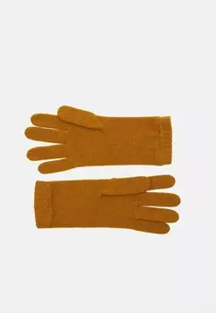 Перчатки SHORT CUFF GLOVE Johnstons of Elgin, охра