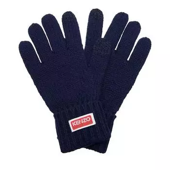Перчатки short gloves midnight Kenzo, синий