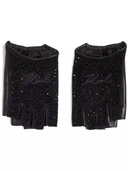 Перчатки Signature Karl Lagerfeld, черный