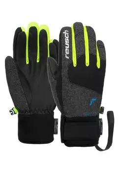 Перчатки SIMON XT JUNIOR Reusch, цвет blck melan blck safe yell