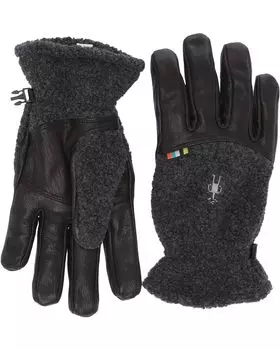 Перчатки Smartwool Trail Ridge Sherpa Gloves, угольный
