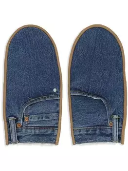 Перчатки со вставками Bless, синий