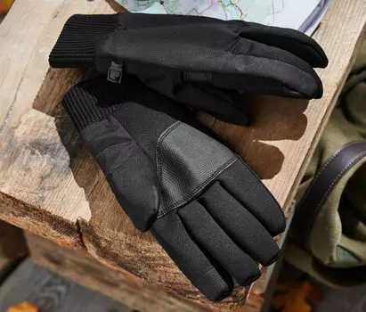 Перчатки софтшелл Tchibo, черный