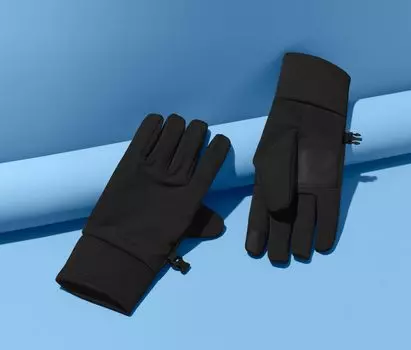 Перчатки софтшелл Tchibo, черный