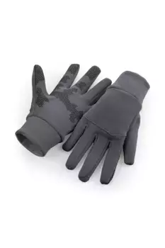 Перчатки Sports Tech Softshell Beechfield, серый