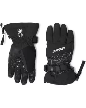 Перчатки Spyder Kids Overweb Gloves, черный