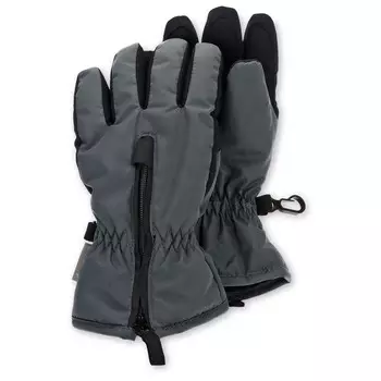 Перчатки Sterntaler Fingerhandschuh Zweifarbig, цвет Dunkelgrau