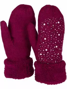 Перчатки styleBREAKER, цвет bordeaux/rot