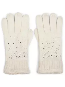 Перчатки styleBREAKER, цвет creme/wei