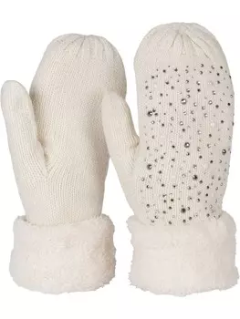 Перчатки styleBREAKER, цвет creme/wei