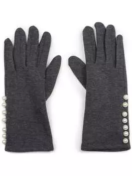 Перчатки styleBREAKER, цвет dunkelgrau meliert