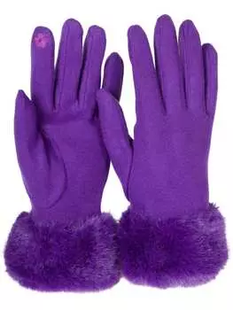 Перчатки styleBREAKER, цвет violett