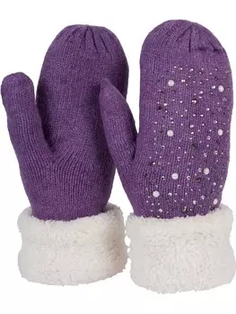 Перчатки styleBREAKER, цвет violett