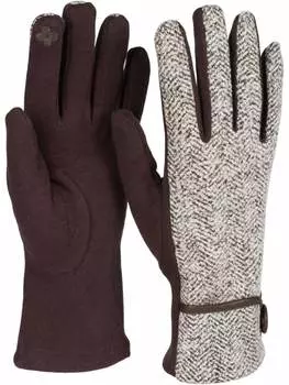 Перчатки styleBREAKER, темно-коричневый