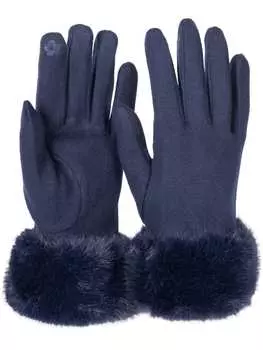 Перчатки styleBREAKER, темно-синий