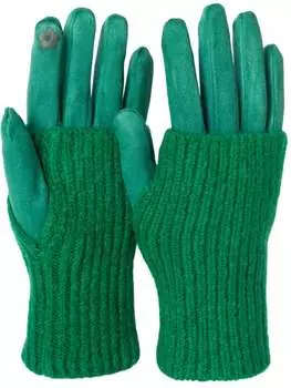 Перчатки styleBREAKER, темно-зеленый