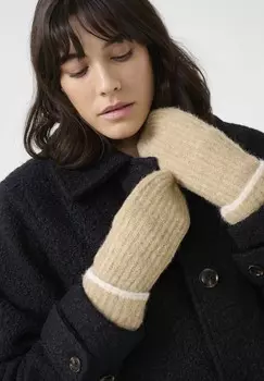 Перчатки SULI Kaffe, бежевый