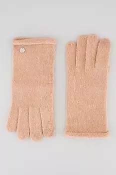 Перчатки тонкой вязки Esprit, розовый