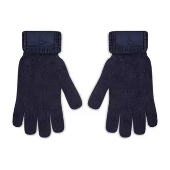 Перчатки Trussardi, темно-синий