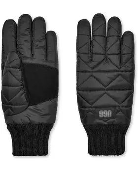 Перчатки UGG Aw Quilted Gloves, черный