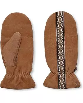 Перчатки UGG Tasman Mitten with Microfur Lining, цвет Chestnut