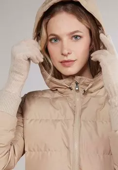 Перчатки Ultrasoft Falconeri, светлая ваниль