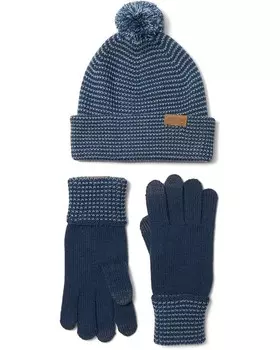 Перчатки Unisex Pendleton Cold Weather Knit Set, темно-синий