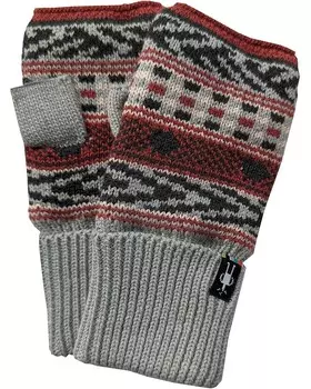Перчатки Unisex Smartwool Fairisle Fleece Lined Hand Warmer, цвет Light Gray Heather
