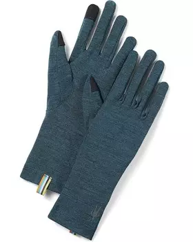 Перчатки Unisex Smartwool Thermal Merino Gloves, цвет Twilight Blue Heather