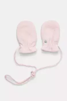 Перчатки United Colors of Benetton, розовый