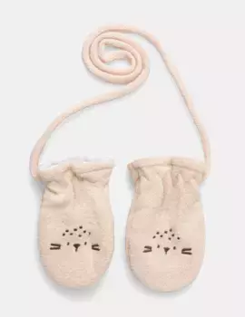 Перчатки United Colors of Benetton, розовый