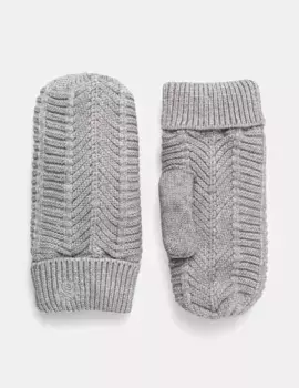 Перчатки United Colors of Benetton, серый