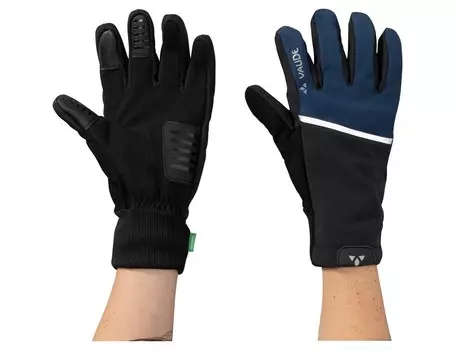 Перчатки VAUDE Athletic Gloves Hanko GLV II, синий/черный