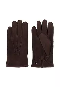 Перчатки Viggo кожаные Otto Kessler, цвет Warm Dark Brown