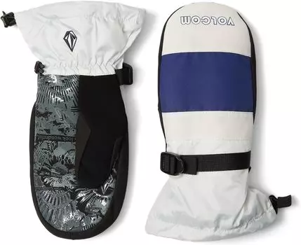 Перчатки Volcom Snow Stone Brighton Mitts, цвет Off-White