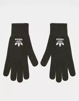 Перчатки в тени оливкового цвета adidas Originals