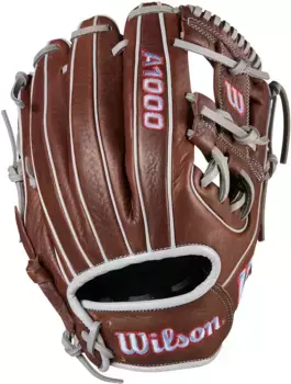 Перчатки Wilson 11,5 дюймов 1786 серии A1000, коричневый