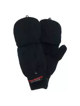 Перчатки вязаные утепленные CTM, серый